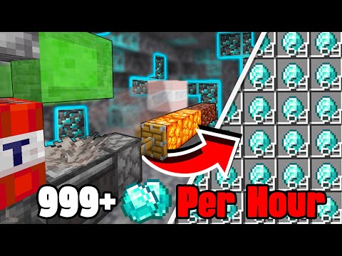 How to Build the Ultimate Diamond Farm in Minecraft 1.21+ | Java Edition