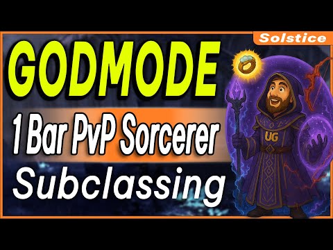 ⚡NEW 1 bar Meta?!?! Subclassing = OP⚡ ESO magicka sorcerer pvp build - Solstice