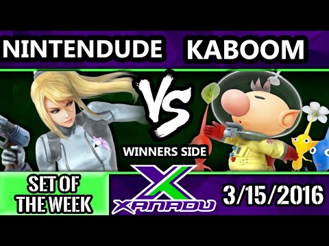 S@x 141 - SPY | Nintendude (Zero Suit Samus) Vs. Kaboom (Olimar) SSB4 - Smash Wii U - Smash 4