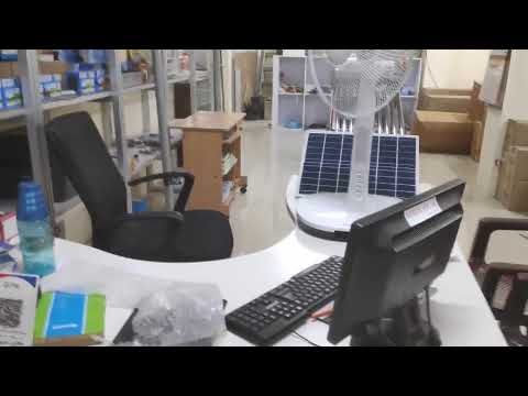Solar Ac Dc Table Fan