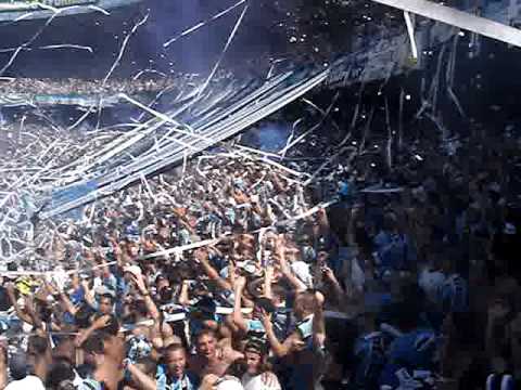 Torcida Geral do Grêmio - Entrada do time em campo