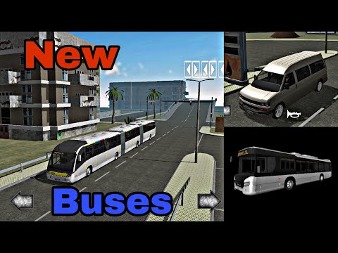Public Transport Simulator UPDATE: Three new buses!!!