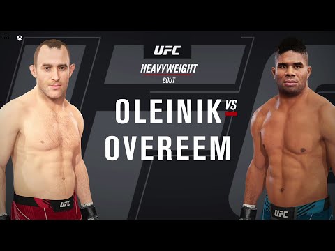 #9 Oleinik vs Overeem | UFC 4 Championship Heavyweight