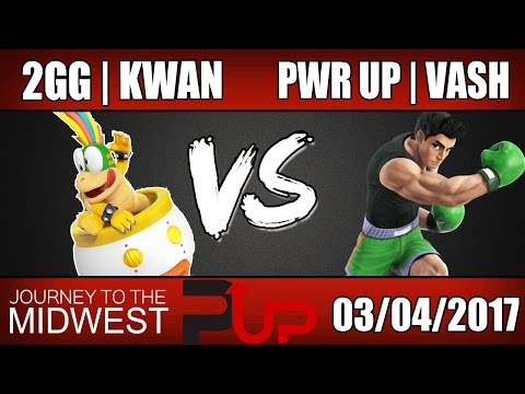 2GG | Kwan (Lemy/Fox) vs Power Up | Vash (Little Mac) Winners Round 2 - Journey To the Midwest