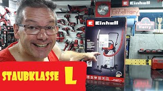 Einhell Nass Trocken Sauger Staubklasse L  TE-VC 2340 SACL #einhellharry