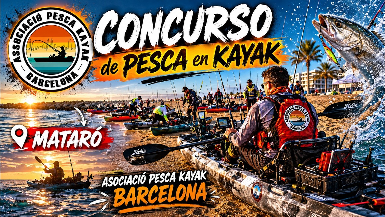 Concurso en Mataró. Associacio Pesca Kayak Barcelona
