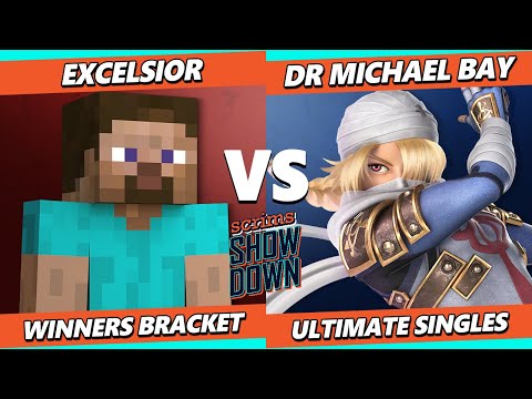 Scrims Showdown 83 - EXCELSIOR (Steve) Vs. Dr Michael Bay (Sheik) Smash Ultimate - SSBU