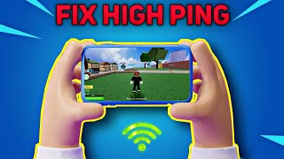 how to fix ping in ROBLOX mobile devices | 2022