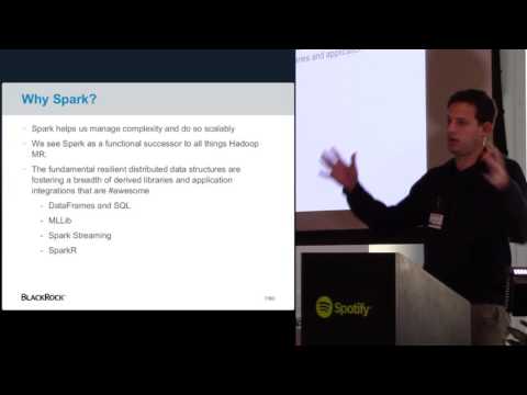 DataEngConf: Apache Spark in Financial Modeling at BlackRock