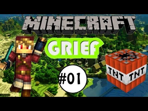 Grief alla f home della fazione "EsercitoN" del WGF||Minecraft Griefing-ep.01||