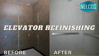Elevator Revamp | From Smeared Stains To Light Concrete