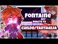 Fontaine Reacts To Childe Tartaglia Gacha Club React Video Genshin Impact