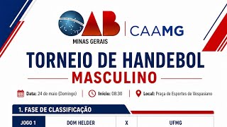 TORNEIO UNIVERSITÁRIO HANDEBOL | JOGOS MANHÃ