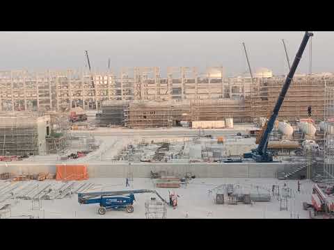 Construction work at height 💪#workatheight#heightwork#safetyfirst#safework#workinghigh#atheight#top