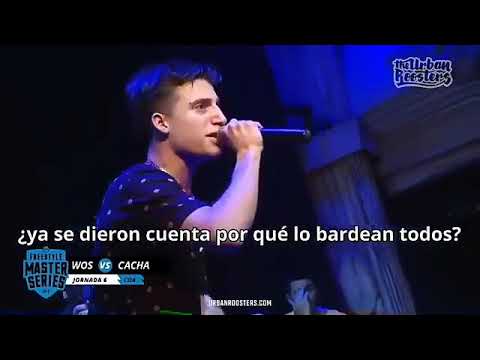 Lo mejor de wos vs cacha en la fms