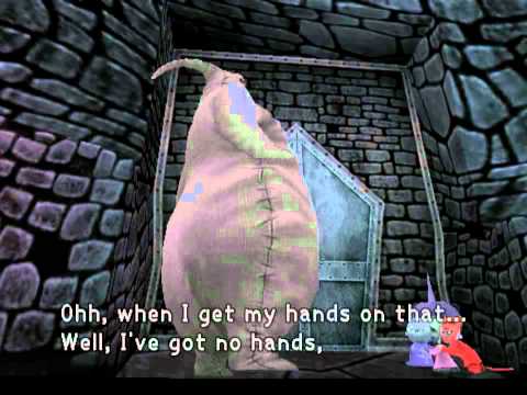 Kingdom Hearts, English cutscene: 142 - Oogie Confronts His Followers - HD 720p