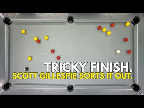 Tricky Finish. Scott Gillespie Sorts it Out.