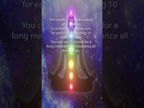 Unblock All 7 Chakras, Cleanse Negative Energy, Aura Cleansing, Chakra Healing, Meditation Music