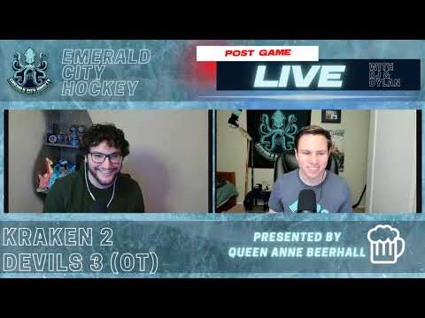 ECH Post Game Live Presented by @thehall_group - Kraken vs Devils '25-'26
