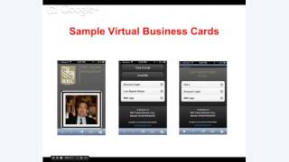 preview picture of video 'Virtual Business Cards Demo'