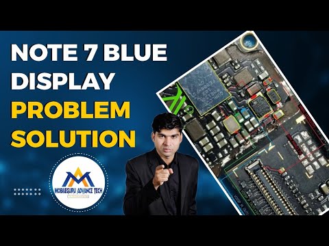Note 7 Blue Display Problem Solution || All Android Light & Graphics Solution || Easy and Effective