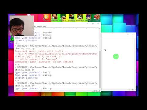 Python While Loop If Else In The Password Software