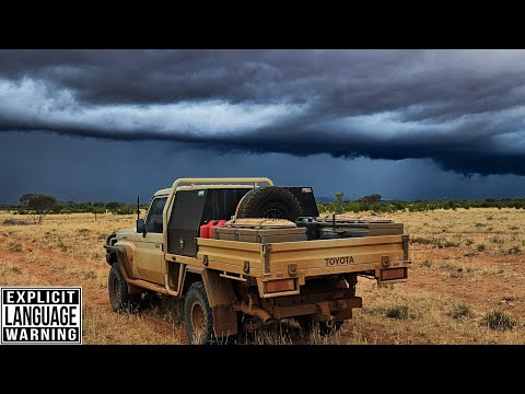 IM REGEN GEFANGEN - ZENTRALAUSTRALIEN