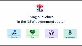 Living our values in the NSW government sector