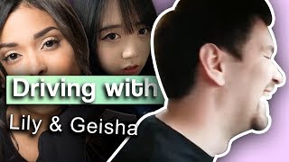 Driving to the Gun Range - with LilyPichu and Geisha Montes
