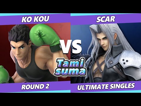 TAMISUMA 210 Round 2 - K.O Kou (Little Mac) Vs. Scar (Sephiroth, Hero) Smash Ultimate SSBU