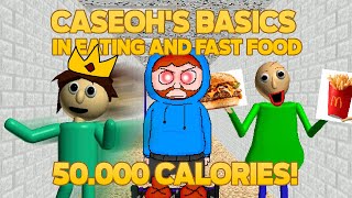King Student Mode! | CaseOh's Basics in Eating and Fast Food [Baldi's Basics Mod]