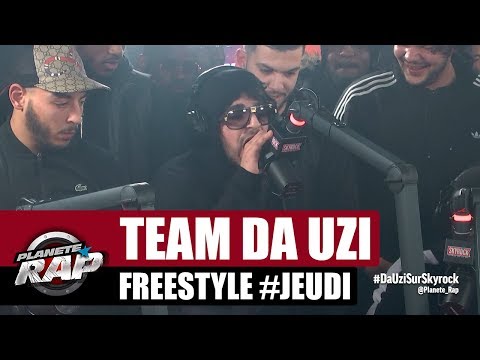 Team DA Uzi - Freestyle #Jeudi Yaro, TIG, Galat, BNF Djedje & Rvzmo #PlanèteRap