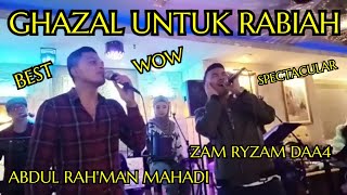 Download lagu DUET MENGGELAR ZAM RYZAM DAA4 X ABDUL RAH'MAN MAHADI - GHAZAL UNTUK RABIAH 😍 mp3 Download lagu DUET MENGGELAR ZAM RYZAM DAA4 X ABDUL RAH'MAN MAHADI - GHAZAL UNTUK RABIAH 😍 mp3