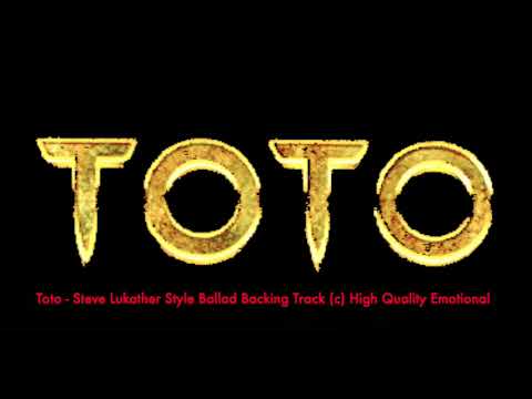 Toto - Steve Lukather Style Ballad Backing Track (c) High Quality Emotional