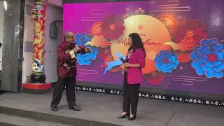Bernard Chan Song. 萬水千山總是情.  It was an honor singing with my Edmonton City Councillor  23 Sept 23.