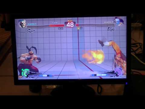 SSF4AE Evo 2012 Q. Finals: Ryan Hart (Sagat) vs Zeus (Vega)