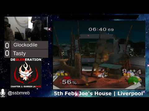 Degleneration 1 - Glockodile (Peach) vs. Tasty (Fox) - Losers Round 3