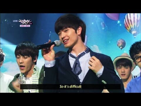 BTOB - Second Confession (2013.05.18) [Music Bank w/ Eng Lyrics]