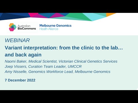 Variant interpretation: from the clinic to the lab… and back again