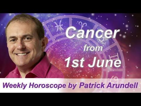 Cancer Weekly Horoscope from 1st June 2015
