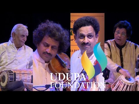 Udupa Music Festival 2016 I Vid Mysore Brothers I Vid Umayalpuram K Sivaraman I Pt Anindo Chatterjee
