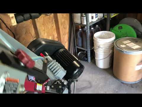 Harbor freight metal cutting band saw review, tips, instructions, etc.