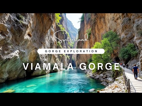 #4 SWITZERLAND I Stunning Viamala Gorge 🇨🇭