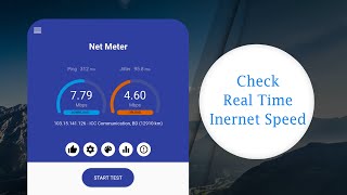 Net Meter: Internet Speed Test ||  Android App 2019 || Softtl - Software Technology Lab