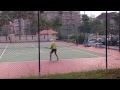 Stefan  Alex Forehand Drill Jan 2014