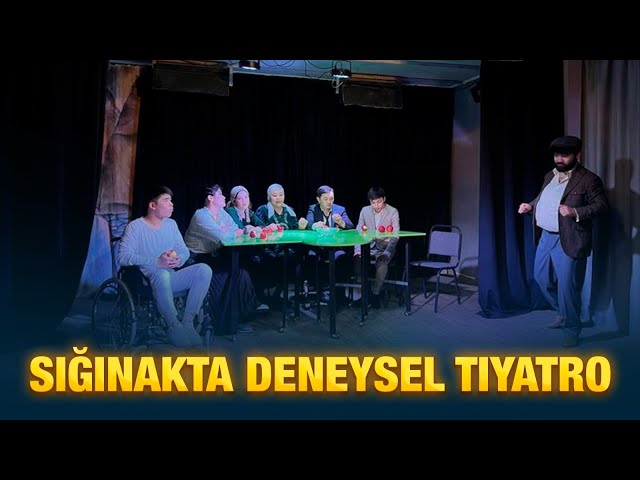 Sığınakta deneysel tiyatro