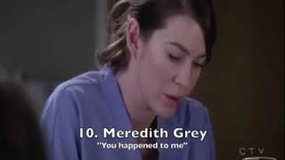 Top 10 Best Speeches on Grey&#39;s Anatomy