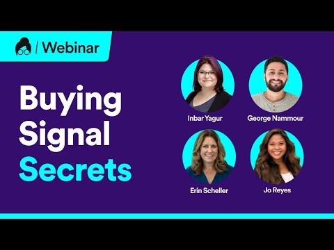 Mastering Intent Data: Boosting Sales Efficiency with Lusha & Bombora video thumbnail