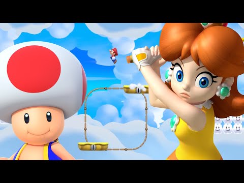 Super Mario Maker 2: Mario Party 6: Lift Leapers Showcase