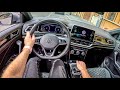 2023 Volkswagen T Roc 1 5 TSI 150HP 0 100 POV Test Drive 1829 Joe Black